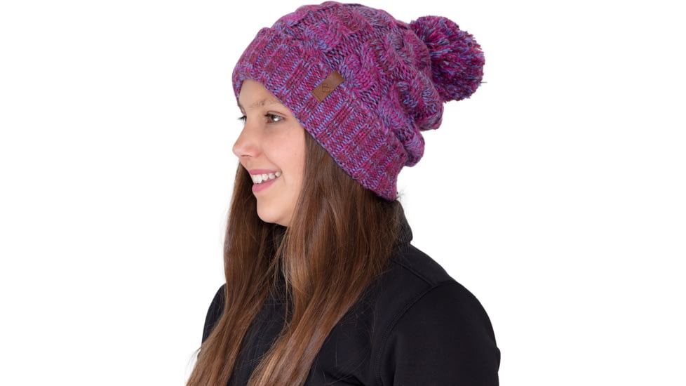 Obermeyer San Fran Pom Beanie - Girls, Love Potion, One Size, 38018-22056-ONE SIZE