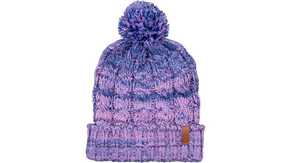 Obermeyer San Fran Pom Beanie - Girls, Vinca, One Size, 38018-22073-ONE SIZE