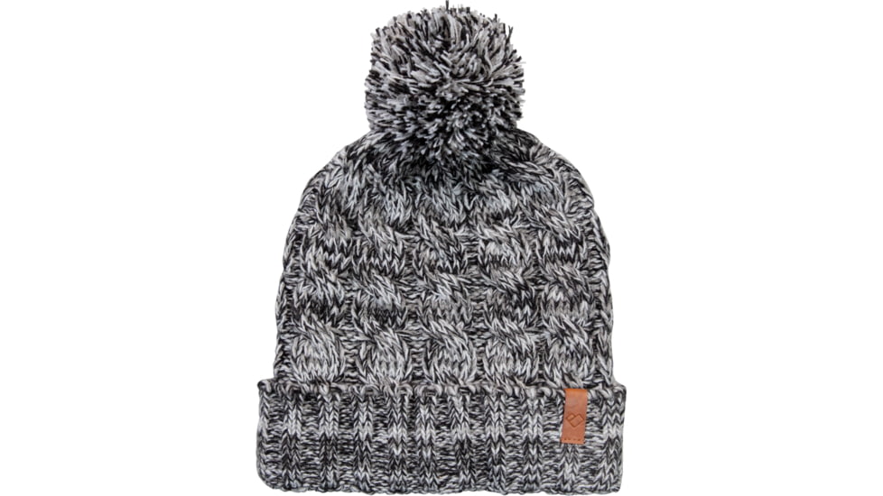 Obermeyer San Fran Pom Beanie - Girls, White, One Size, 38018-16010-ONE SIZE