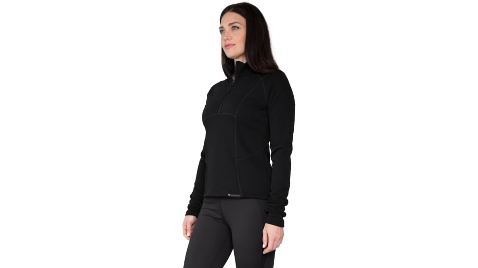 Obermeyer Sarah 1/4 Zip - Women's, Large, Black, 17074-16009-L