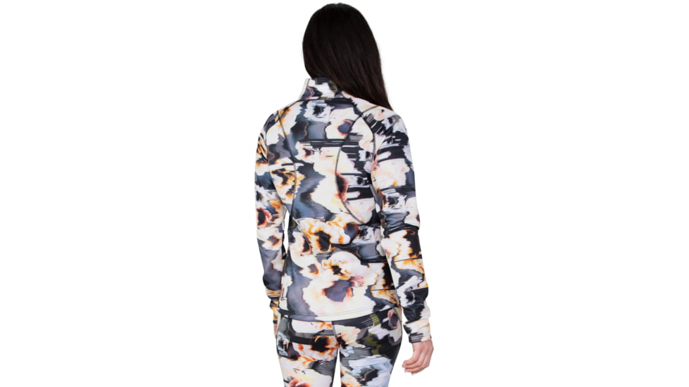 Obermeyer Sarah 1/4 Zip - Women's, Small, Glitchy, 17074-22123-S