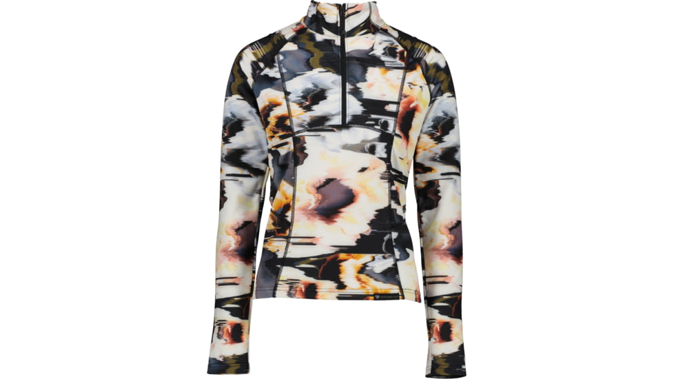 Obermeyer Sarah 1/4 Zip - Women's, Small, Glitchy, 17074-22123-S