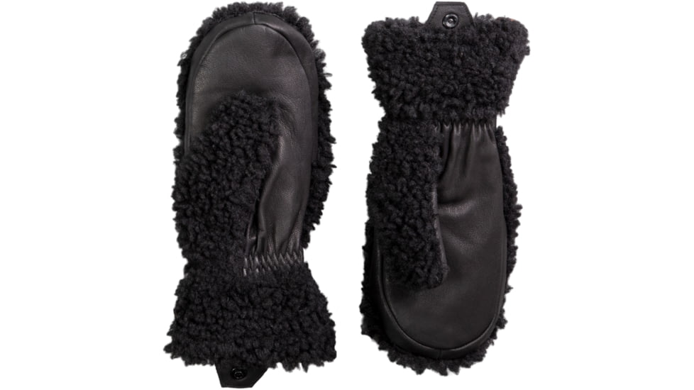 Obermeyer Sherpa Mitten - Womens, Black, S, 18088-16009-S