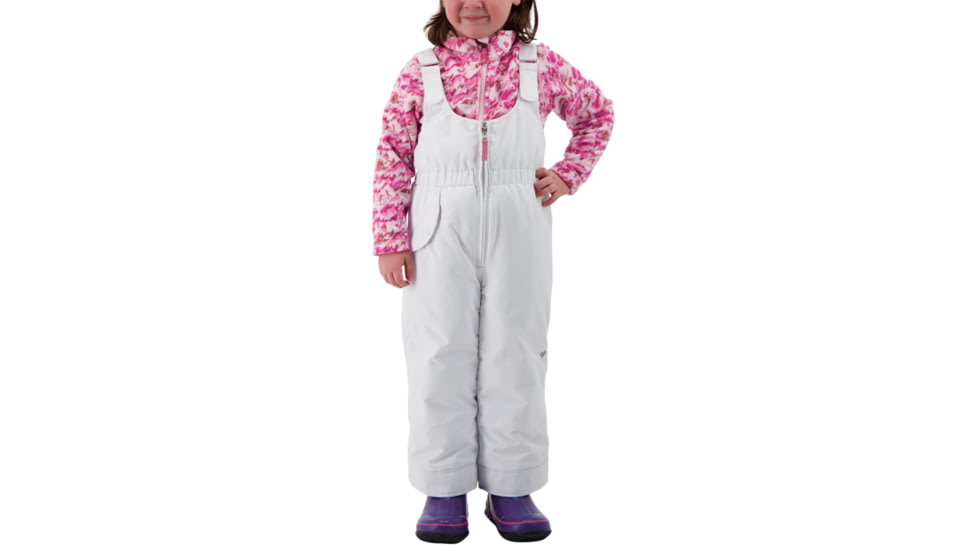 Obermeyer Snoverall Pant - Girls, White, 7, 55033-16010-7