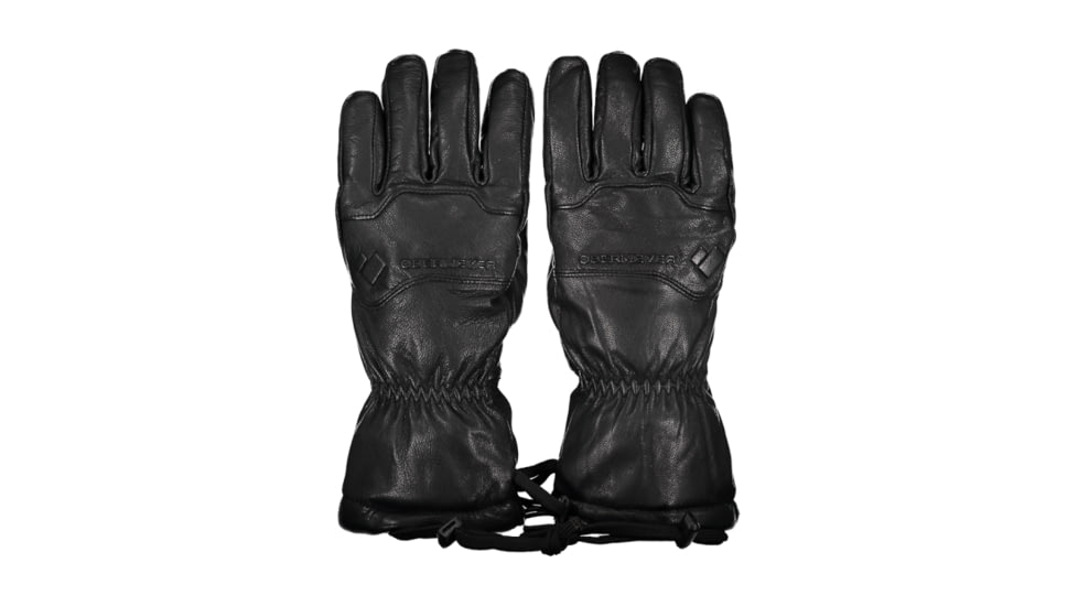 Obermeyer Solstice Leather Glove - Womens, Black, Small, 18043-16009-S