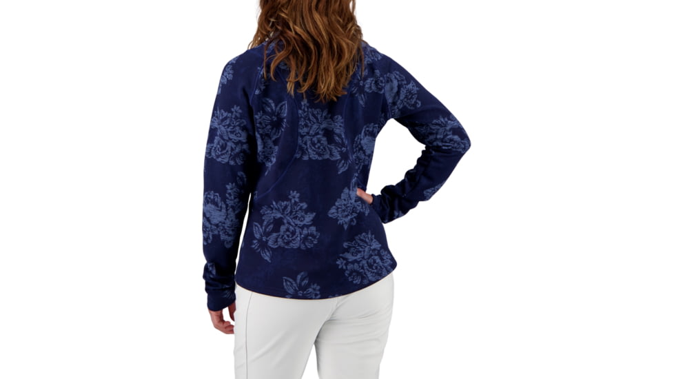 Obermeyer Sonja 1/4 Zip Top - Womens, Denim Blues, Small, 17073-21162-S