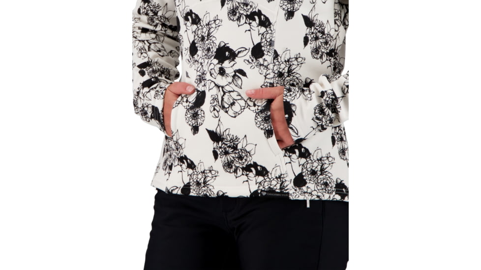 Obermeyer Sonja 1/4 Zip Top - Womens, First Snow, Medium, 17073-21145-M