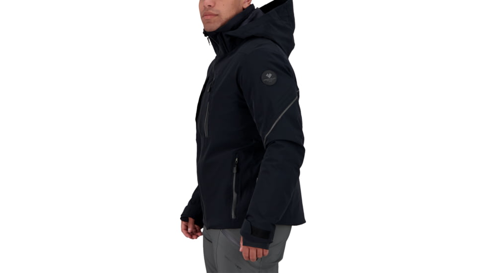 Obermeyer Stout Jacket - Mens, Black, 2XL, 21105-16009-2XL
