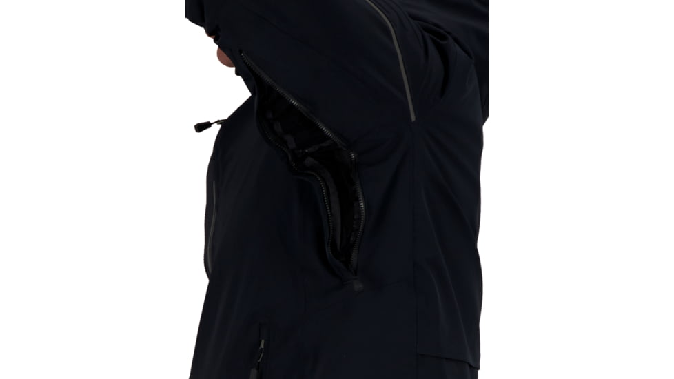 Obermeyer Stout Jacket - Mens, Black, 2XL, 21105-16009-2XL