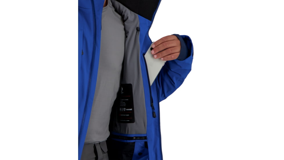 Obermeyer Stout Jacket - Mens, Navigate, Medium, 21105-20160-M
