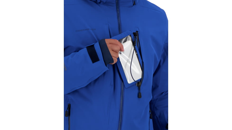 Obermeyer Stout Jacket - Mens, Navigate, Medium, 21105-20160-M