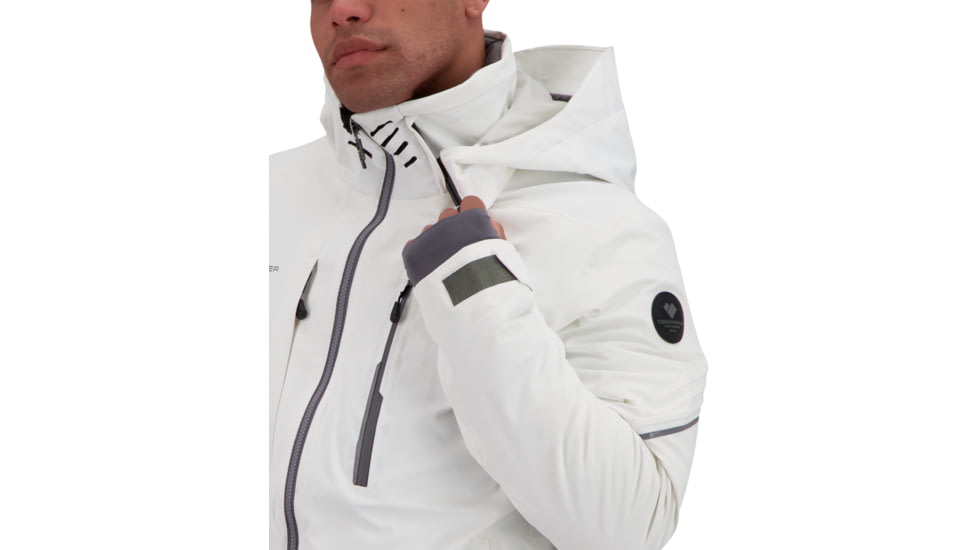 Obermeyer Stout Jacket - Mens, White, 2XL, 21105-16010-2XL