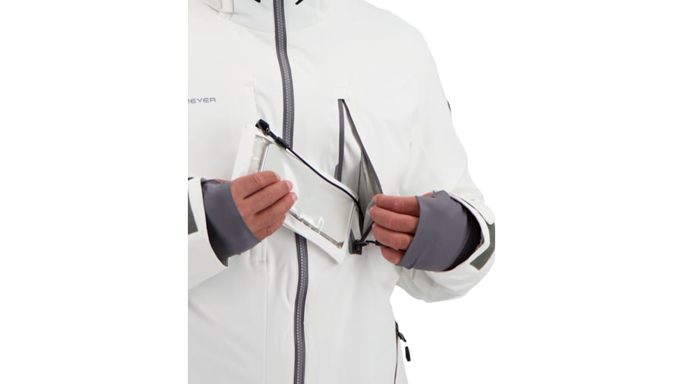 Obermeyer Stout Jacket - Mens, White, 2XL, 21105-16010-2XL