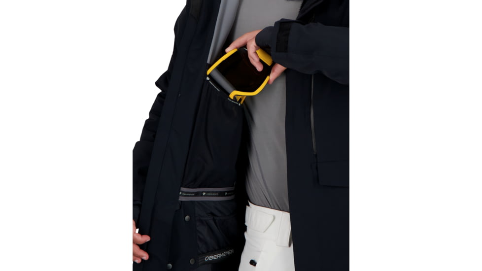 Obermeyer Sutton Jacket - Mens, Black, Extra Large, 21106-16009-XL