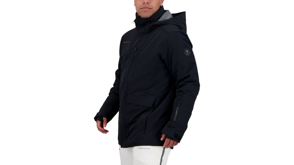 Obermeyer Sutton Jacket - Mens, Black, Extra Large, 21106-16009-XL