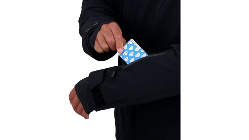 Obermeyer Sutton Jacket - Mens, Black, Extra Large, 21106-16009-XL