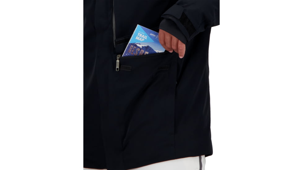 Obermeyer Sutton Jacket - Mens, Black, Extra Large, 21106-16009-XL