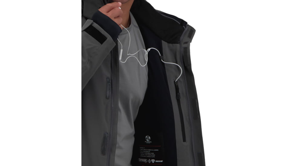 Obermeyer Sutton Jacket - Mens, Coal, Extra Large, 21106-20004-XL