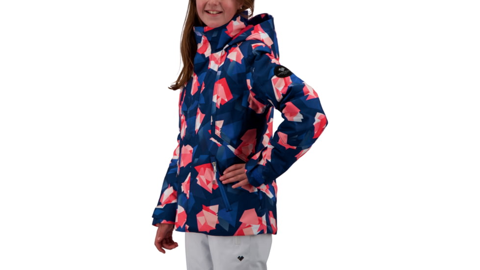 Obermeyer Taja Print Jacket - Girls, Looking Glass, Medium, 31071-21157-M
