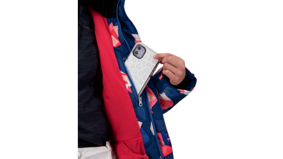 Obermeyer Taja Print Jacket - Girls, Looking Glass, Medium, 31071-21157-M