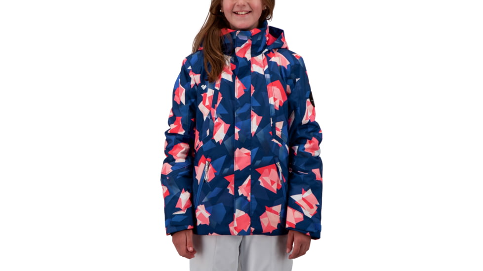Obermeyer Taja Print Jacket - Girls, Looking Glass, Medium, 31071-21157-M