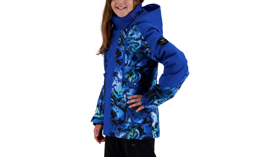 Obermeyer Taja Print Jacket - Girls, Space Out, Medium, 31071-21163-M