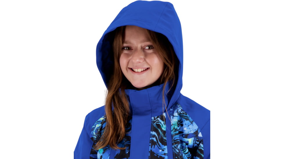 Obermeyer Taja Print Jacket - Girls, Space Out, Medium, 31071-21163-M