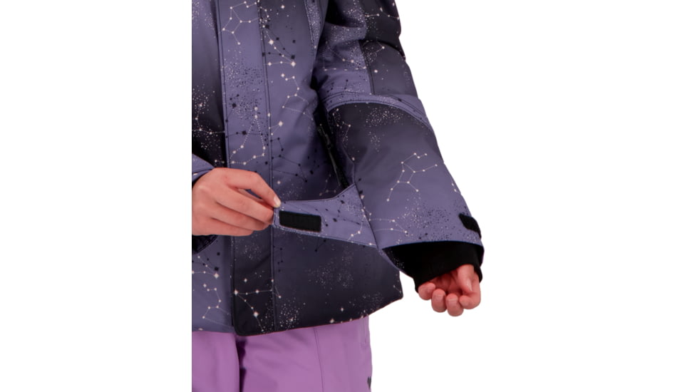 Obermeyer Taja Print Jacket - Girls, Stars Align, Medium, 31071-21177-M