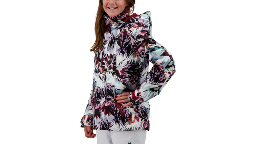 Obermeyer Taja Print Jacket - Girls, Sugar&amp;Spikes, Large, 31071-21176-L