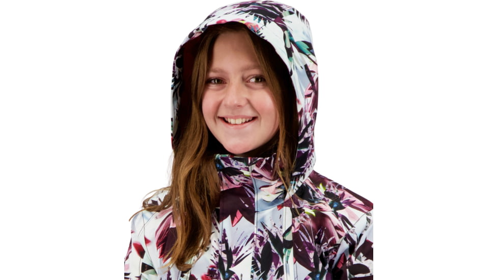 Obermeyer Taja Print Jacket - Girls, Sugar&amp;Spikes, Large, 31071-21176-L