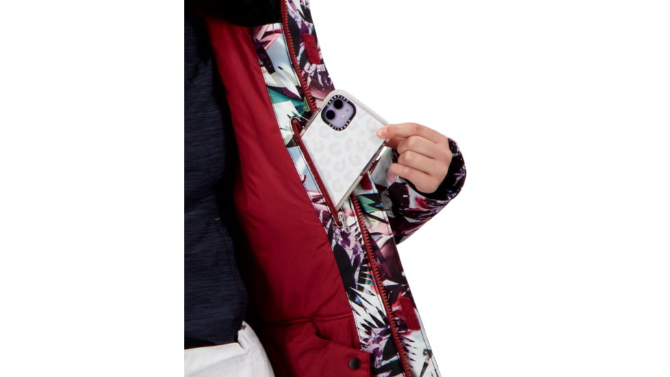 Obermeyer Taja Print Jacket - Girls, Sugar&amp;Spikes, Large, 31071-21176-L