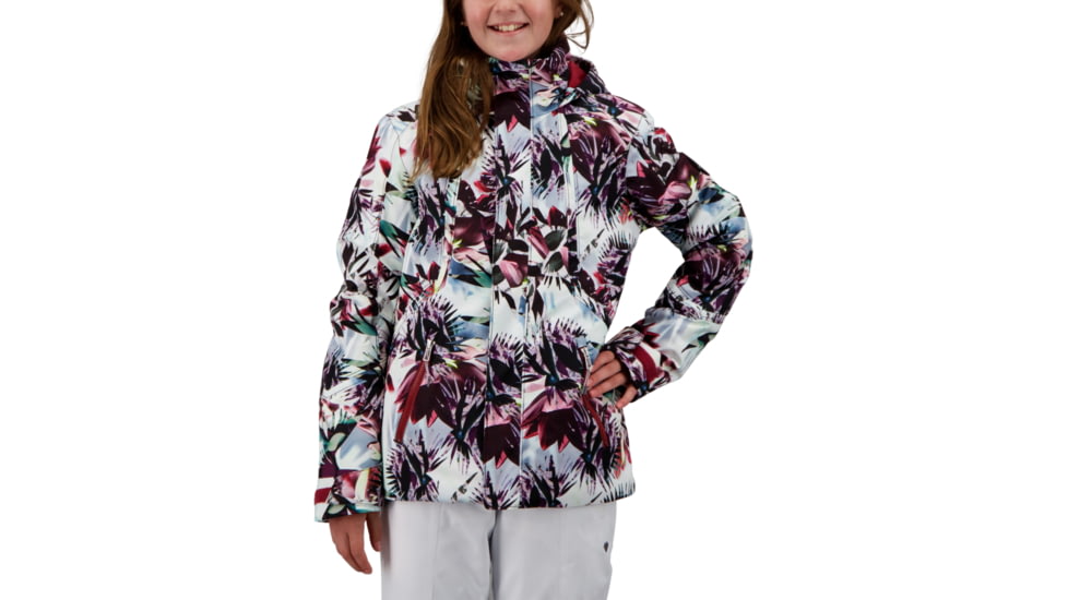 Obermeyer Taja Print Jacket - Girls, Sugar&amp;Spikes, Large, 31071-21176-L