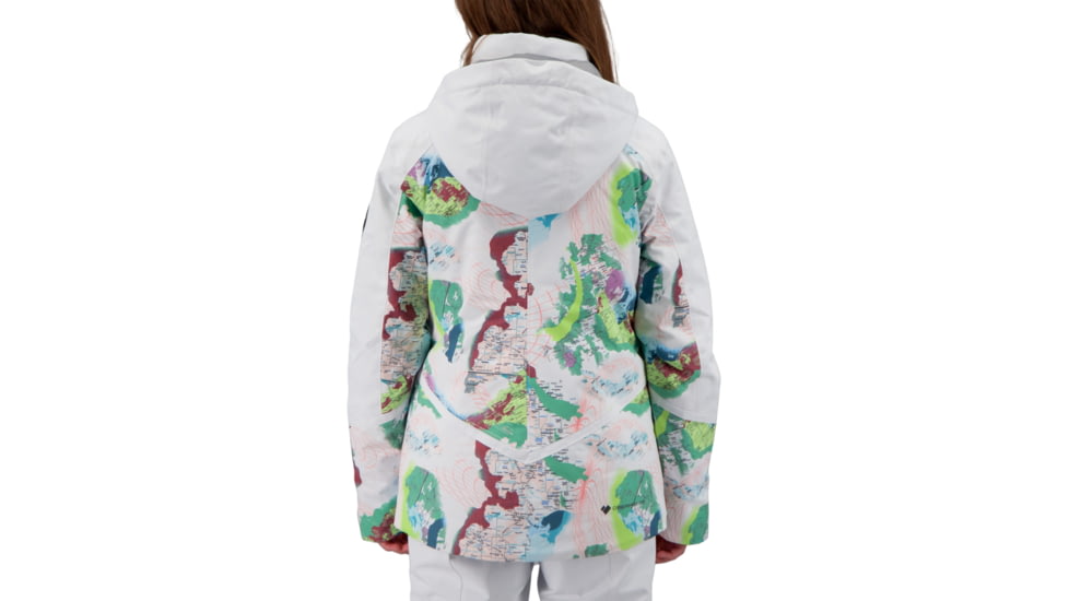 Obermeyer Taja Print Jacket - Girls, Uncharted, Medium, 31071-21136-M