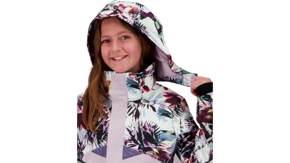 Obermeyer Taylor Jacket - Girls, Stars Align, Extra Small, 31072-21177-XS