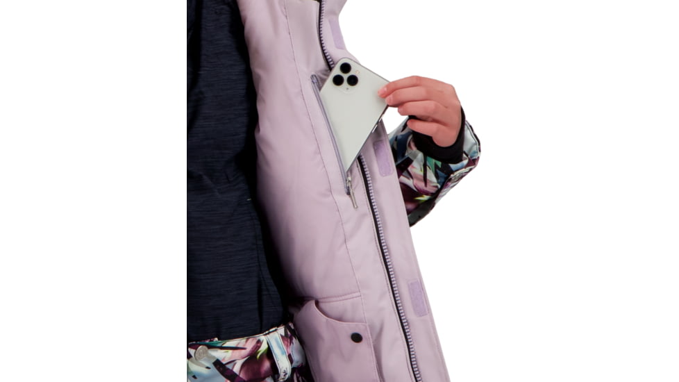 Obermeyer Taylor Jacket - Girls, Stars Align, Extra Small, 31072-21177-XS