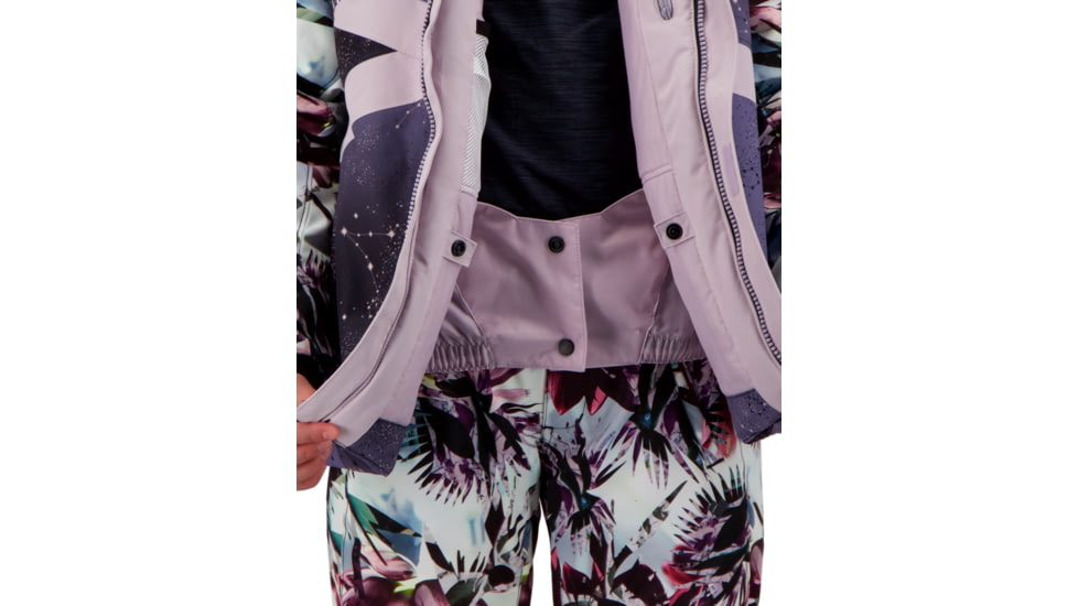 Obermeyer Taylor Jacket - Girls, Stars Align, Extra Small, 31072-21177-XS