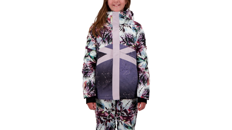 Obermeyer Taylor Jacket - Girls, Stars Align, Extra Small, 31072-21177-XS