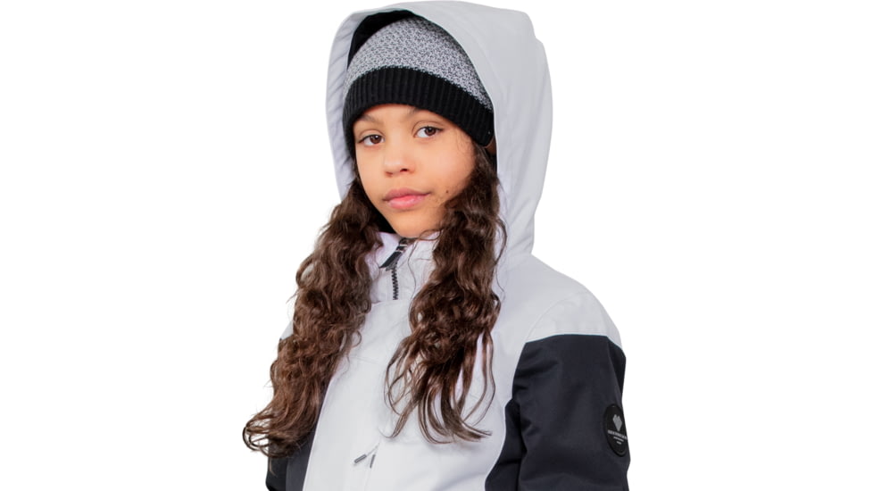 Obermeyer Taylor Jacket - Girls, Extra Large, White, 31082-16010-XL