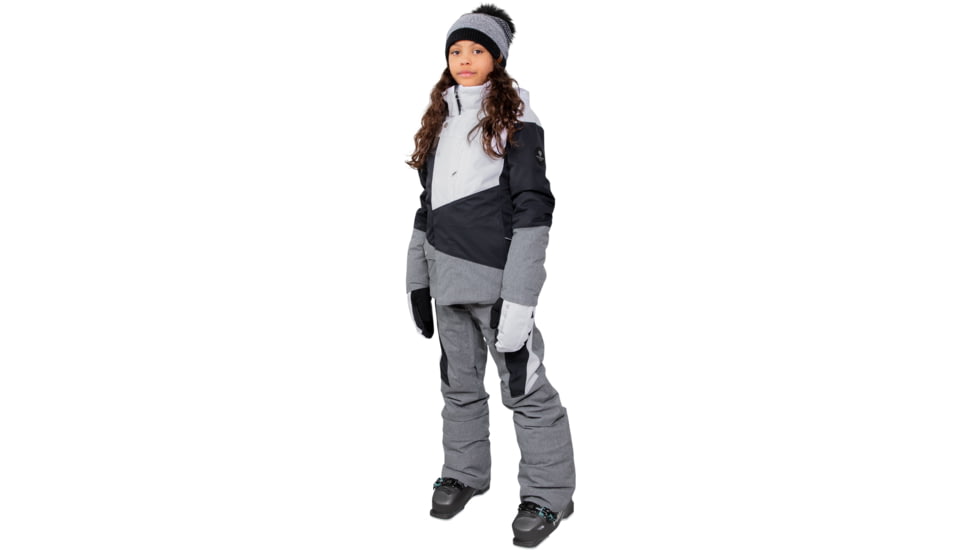 Obermeyer Taylor Jacket - Girls, Extra Large, White, 31082-16010-XL