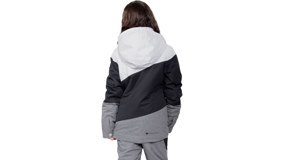 Obermeyer Taylor Jacket - Girls, Extra Large, White, 31082-16010-XL