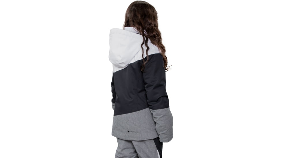Obermeyer Taylor Jacket - Girls, Extra Large, White, 31082-16010-XL