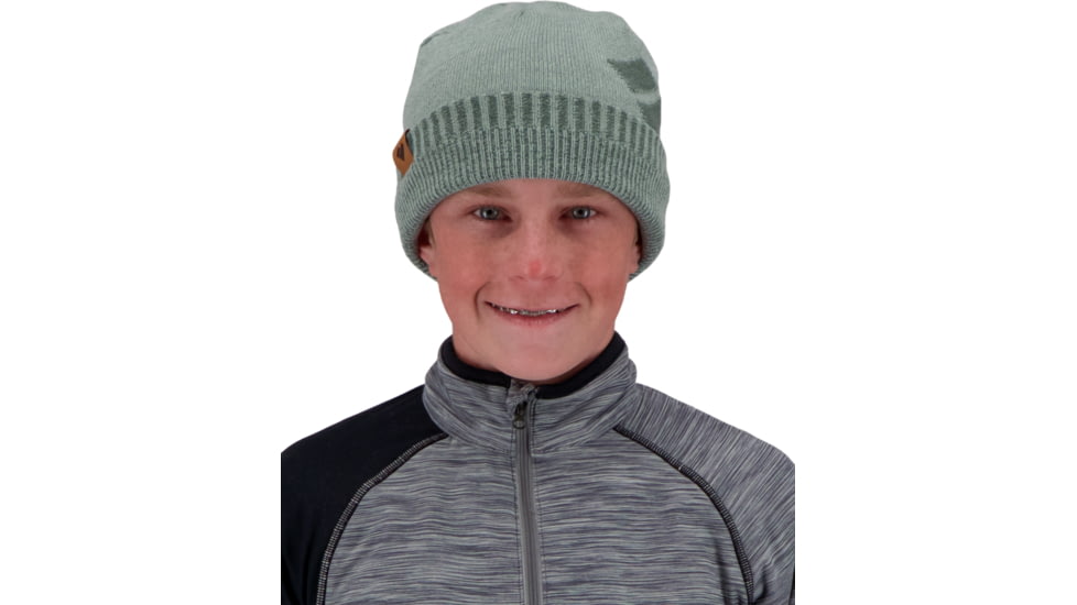 Obermeyer TB Eugene Beanie - Boys, Hound, One Size, 48015-21087-ONE SIZE