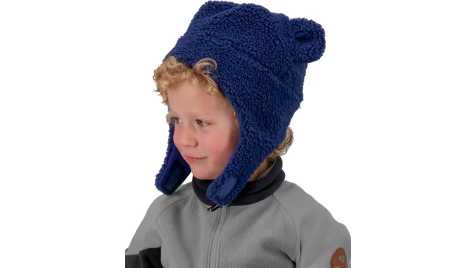 Obermeyer Ted Fur Hat, Navy, 5-8, 78030-20167-5-8