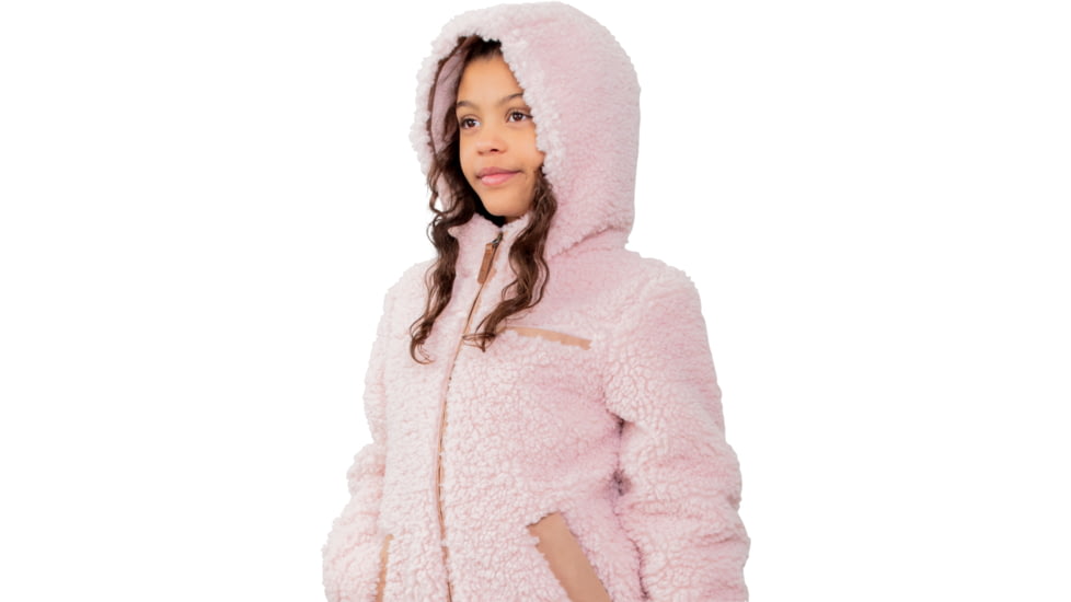 Obermeyer TG Amelia Sherpa Jacket - Girls, Extra Large, Cactus Bloom, 37023-22052-XL