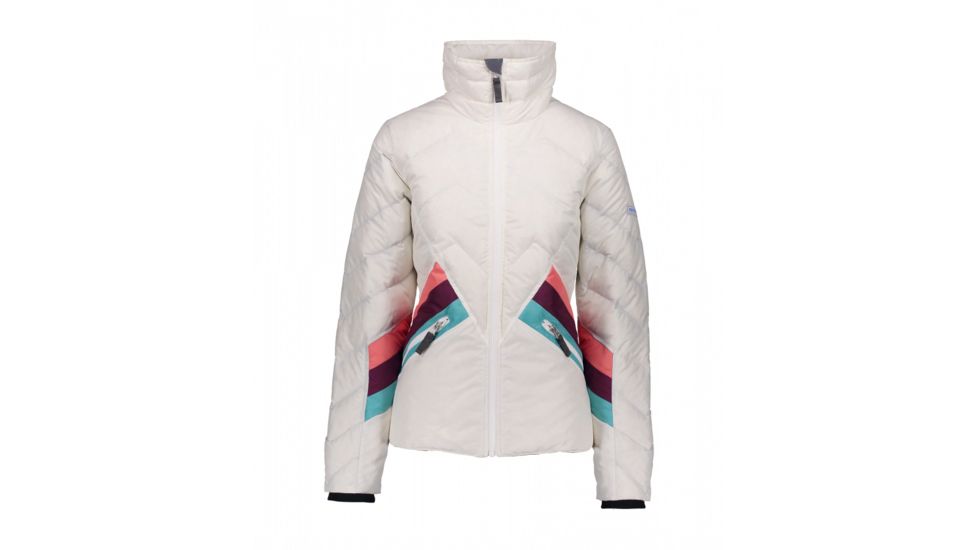 Obermeyer The Dusty Down Insulated Ski Jacket - Womens, Quartz, Large, 14050-18017-L