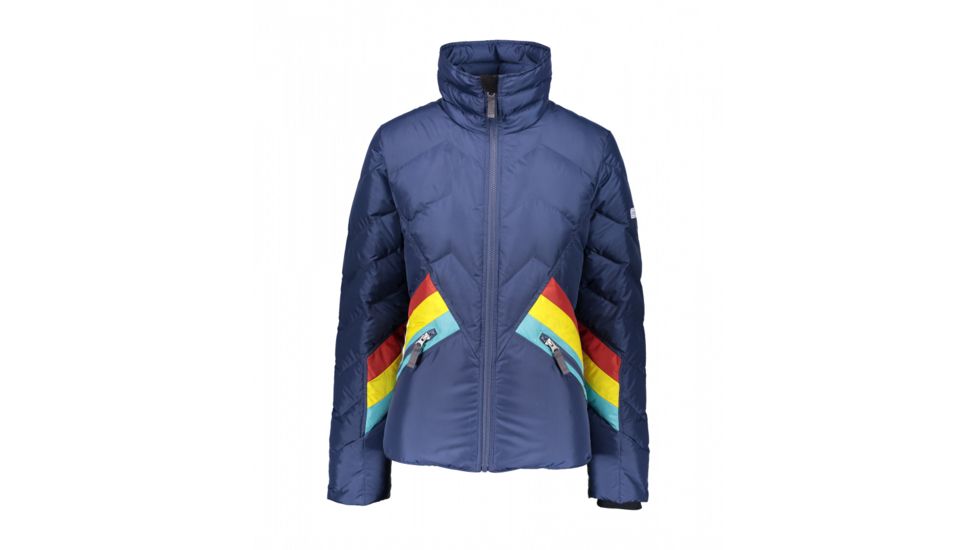 Obermeyer The Dusty Down Insulated Ski Jacket - Womens, Trident, Large, 14050-18162-L