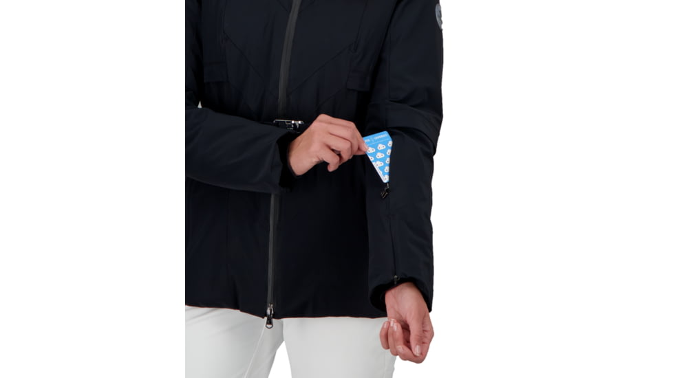 Obermeyer Theia Jacket - Womens, Black, 12, 11175-16009-12