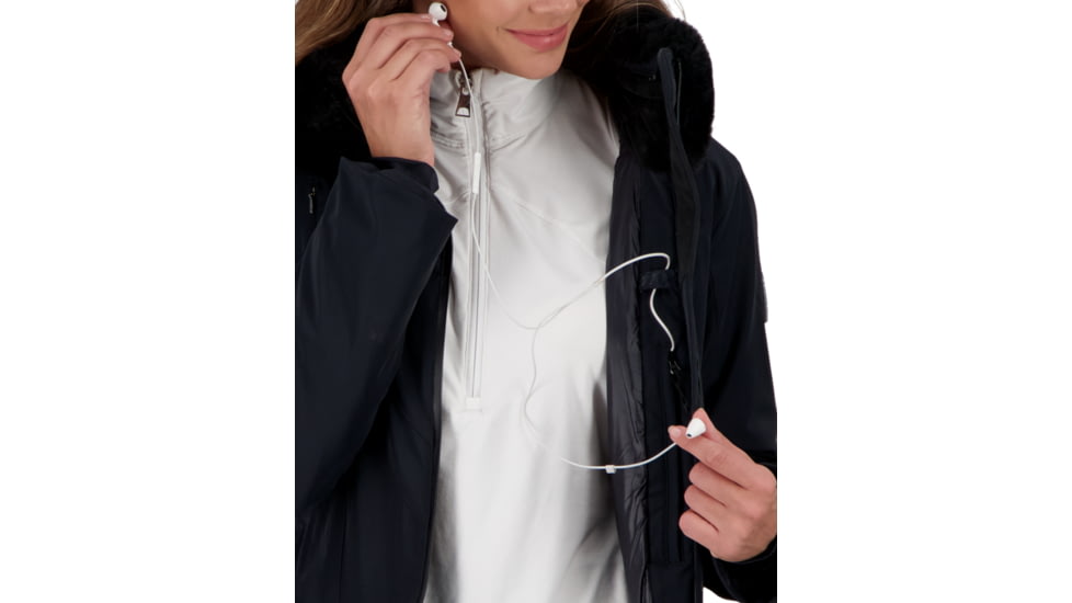 Obermeyer Theia Jacket - Womens, Black, 12, 11175-16009-12