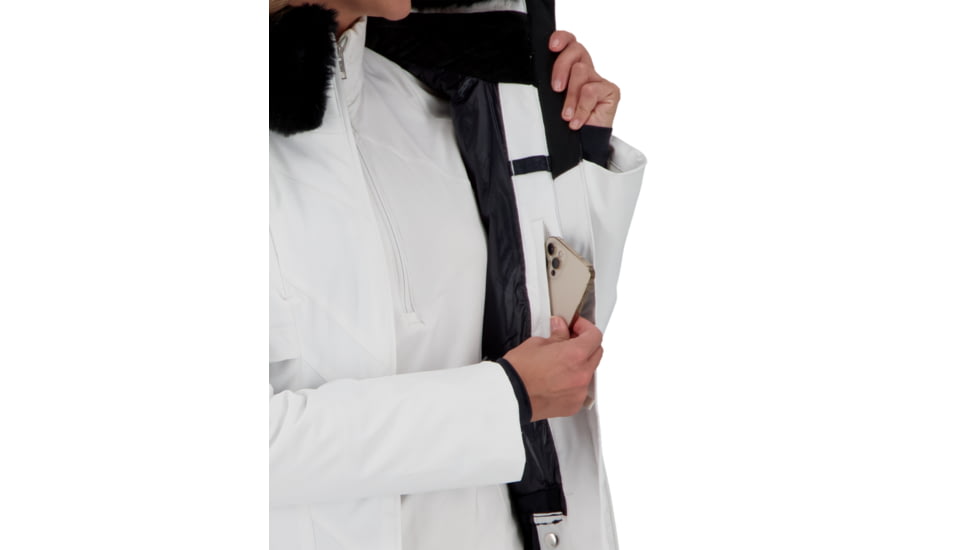 Obermeyer Theia Jacket - Womens, White, 10, 11175-16010-10
