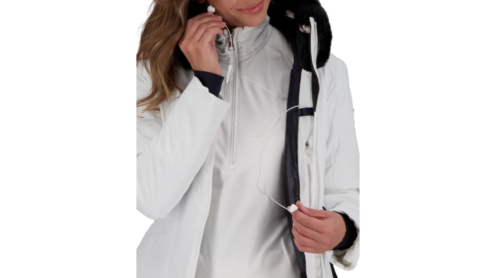 Obermeyer Theia Jacket - Womens, White, 10, 11175-16010-10
